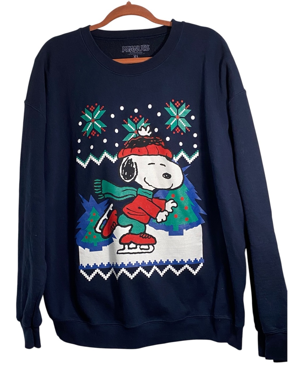 Peanuts Snoopy Winter Graphic Sweatshirt